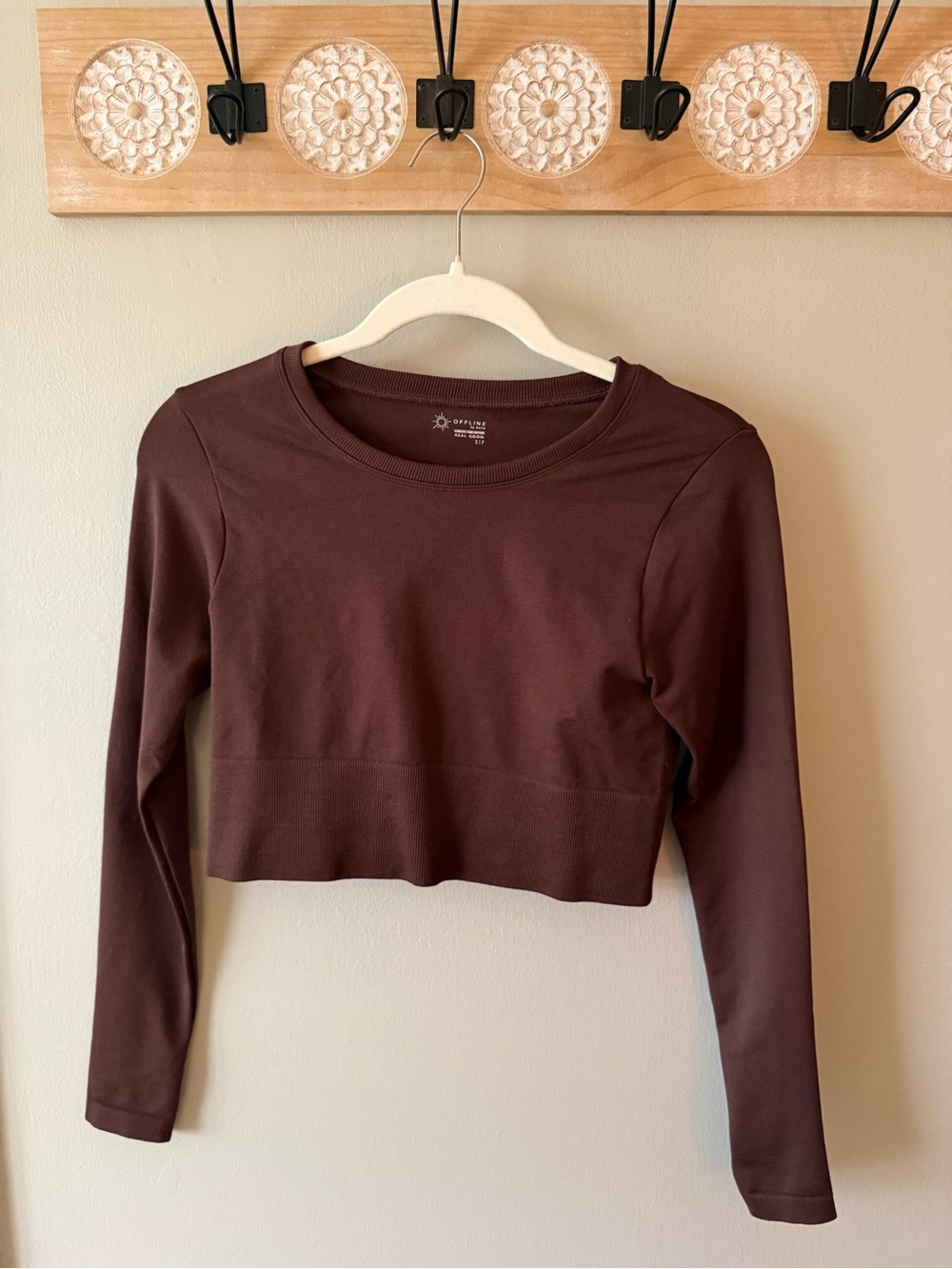 OFFLINE by aerie seamless long sleeve top